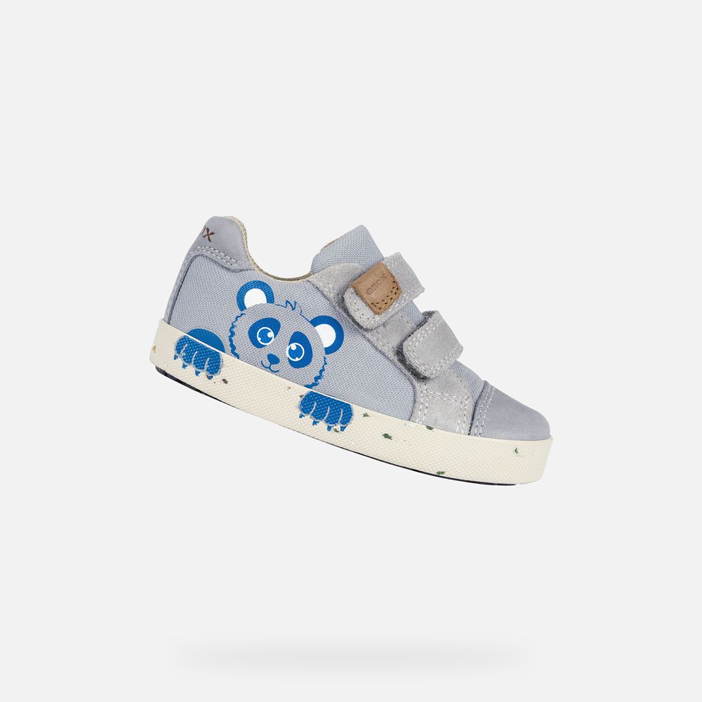 Tenis Geox Bebe Cinzentas - Kilwi Boy - NAFDM7452